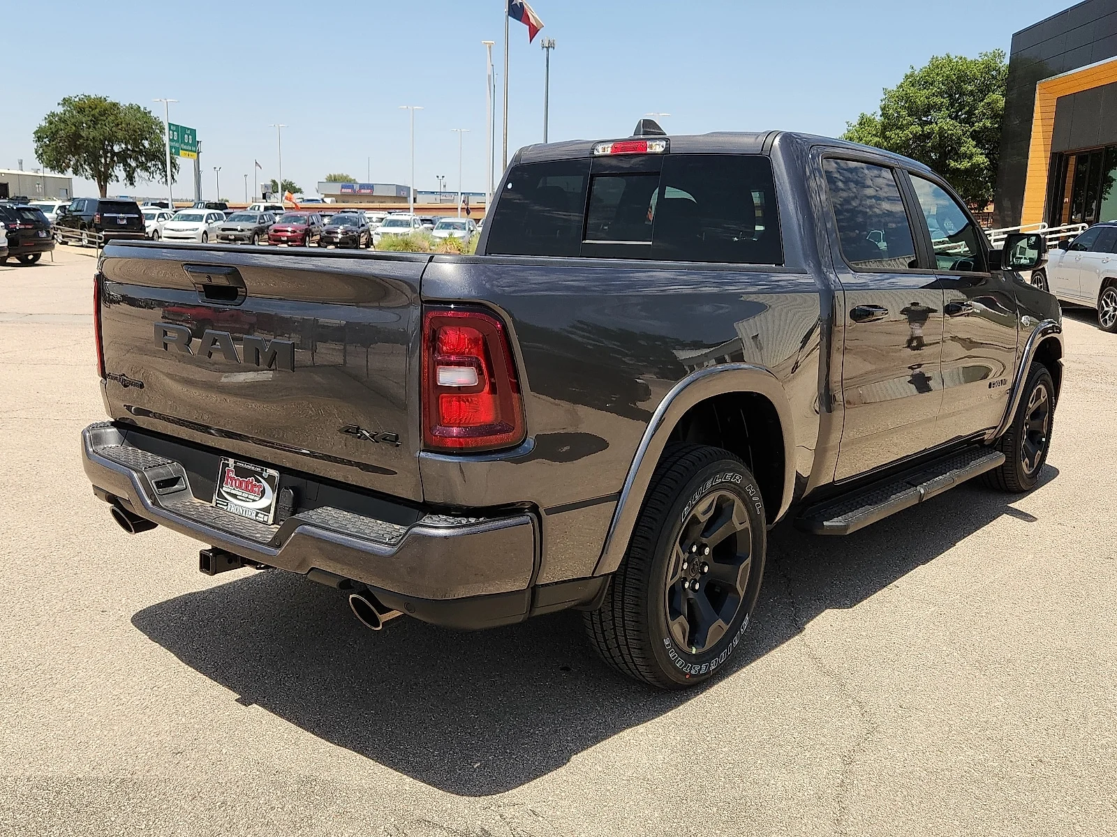 New 2026 Granite Crystal Metallic Clear-Coat  Paint Ram LONE STAR CREW CAB 4X4 5