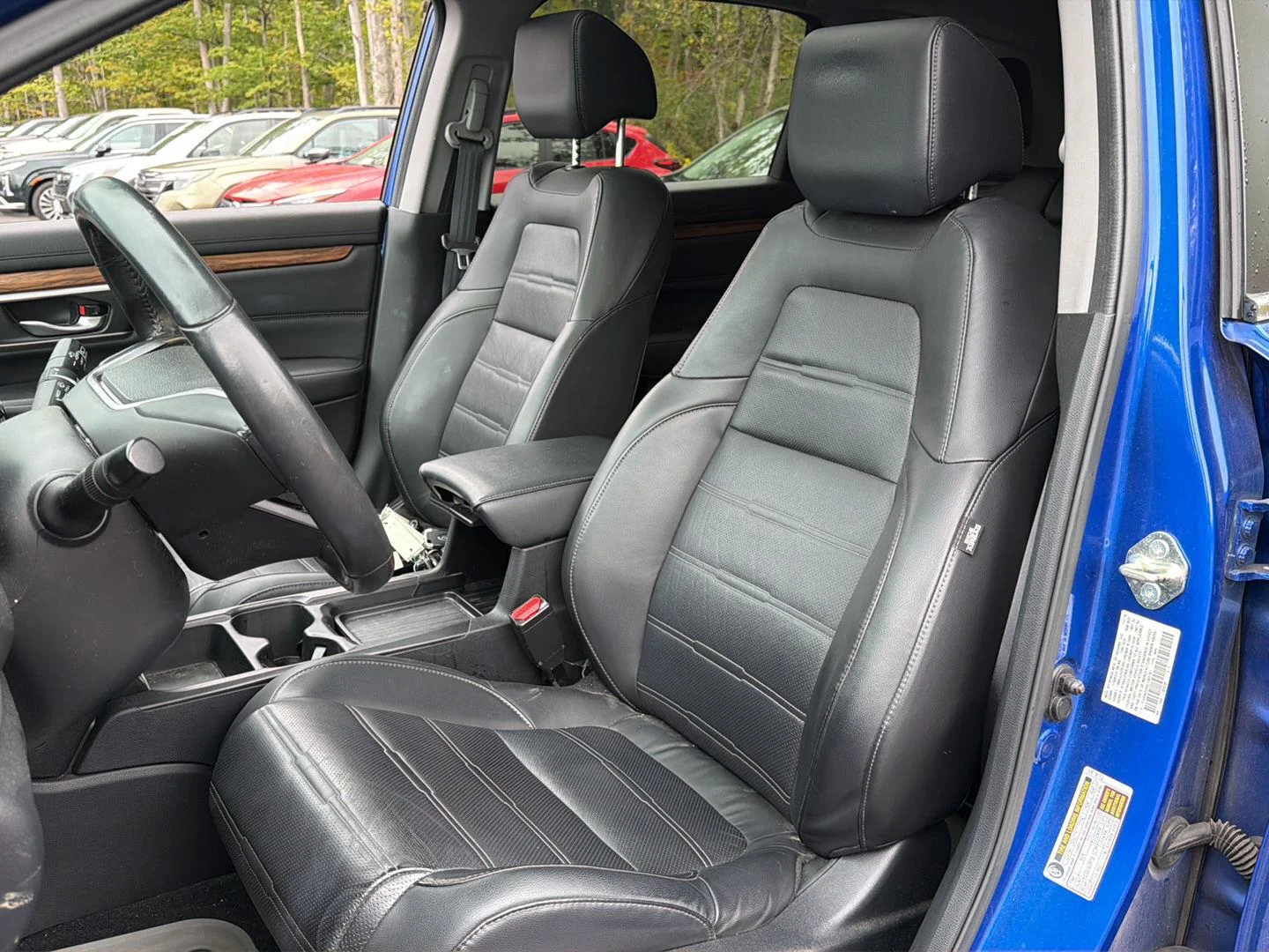 Used 2020 Aegean Blue Metallic Honda EX-L image 14
