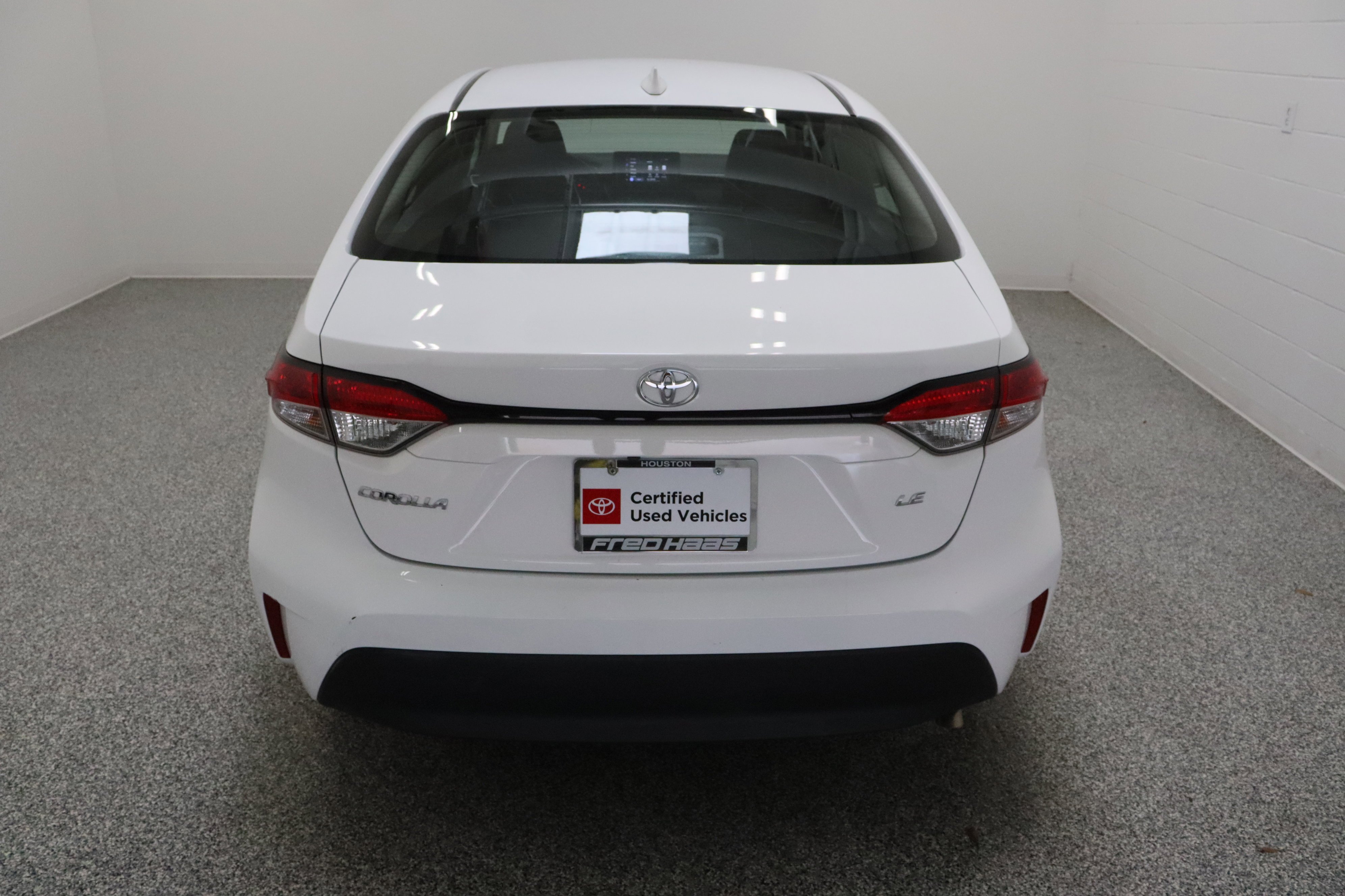 Certified Used 2025 White Toyota LE 2.0L image 8