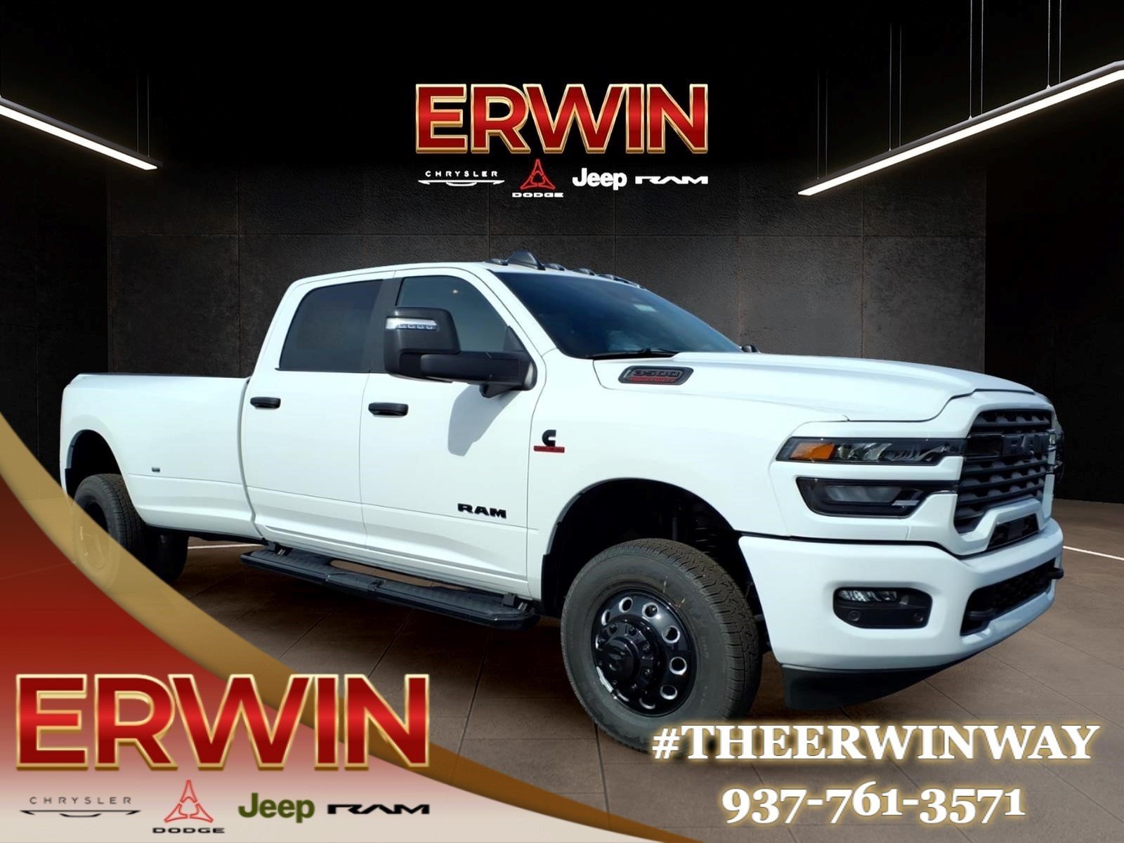 New 2026 Bright White Clearcoat RAM Big Horn image 1