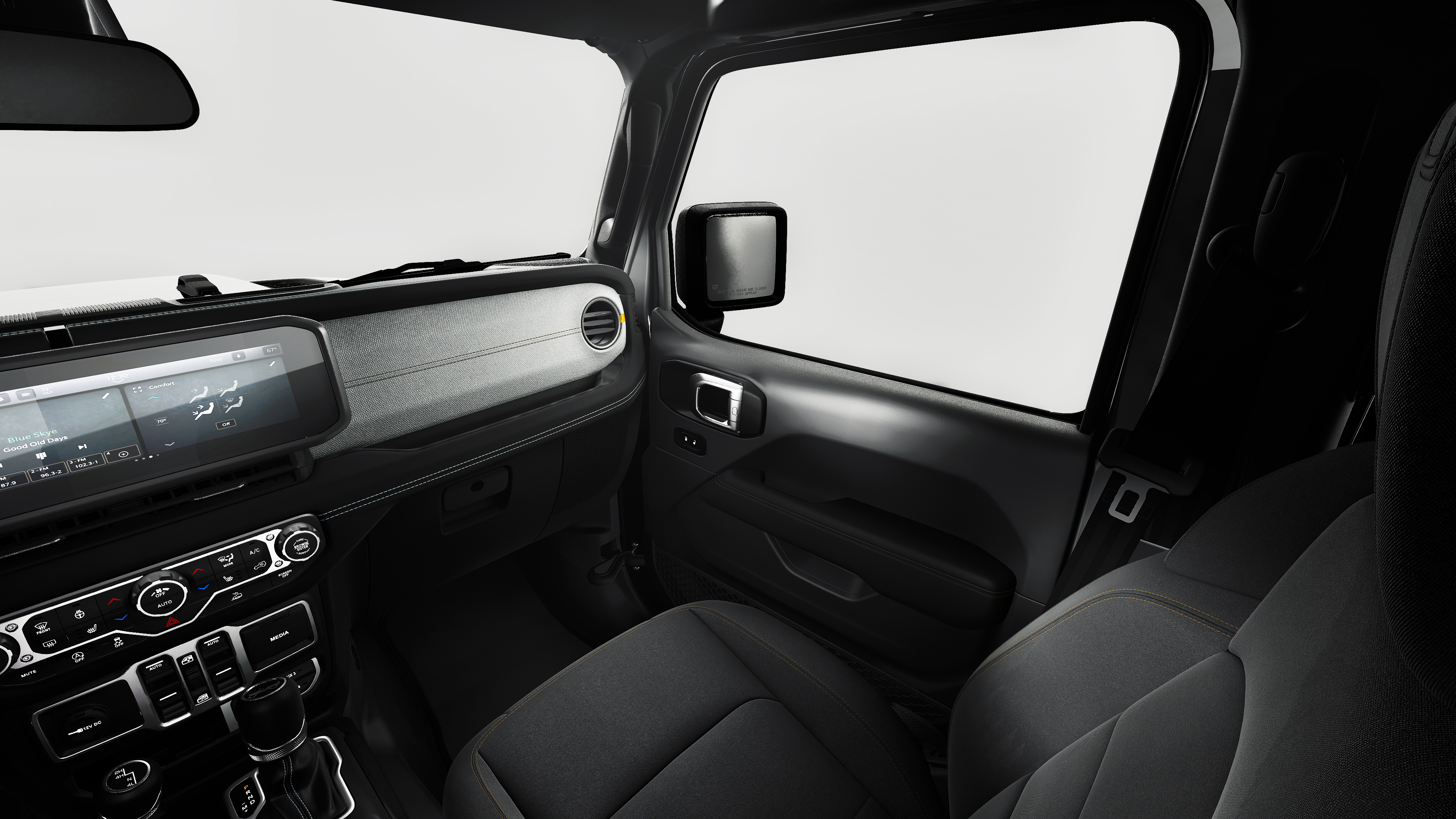New 2027 Bright White Clear-Coat Paint Jeep Sahara image 19