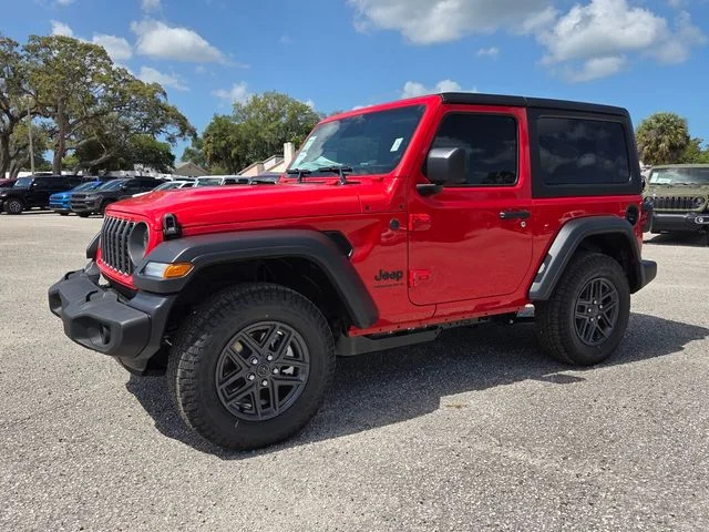 New 2026 Firecracker Red Clear-Coat Exterior Paint Jeep Sport S image 3