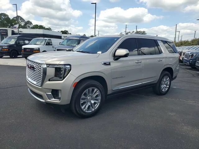 Used 2022 Pearl Beige Metallic GMC Denali image 2