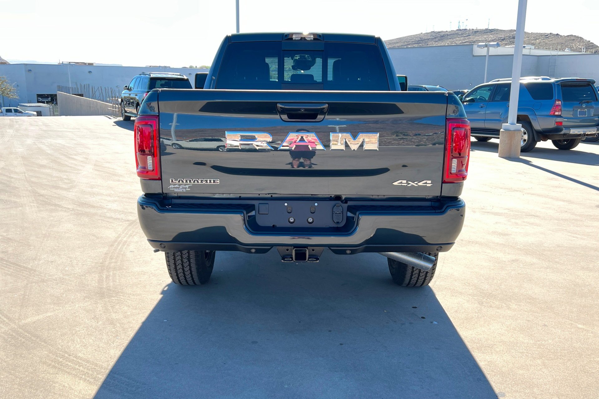 New 2026 Forged Blue Metallic Exterior Paint RAM Laramie image 5