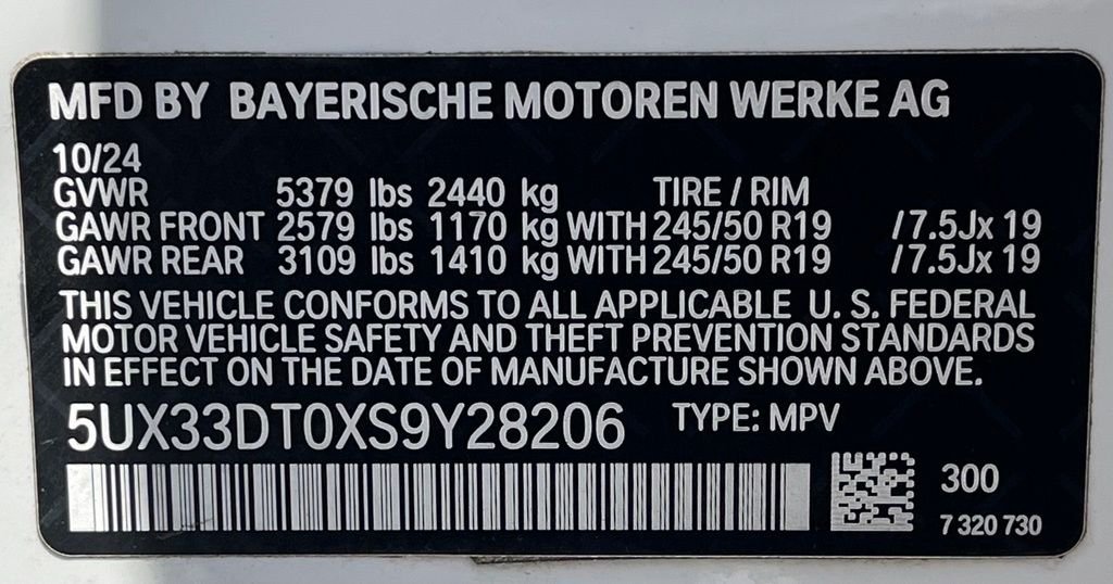 Certified Used 2025 Alpine White BMW xDrive30i image 86