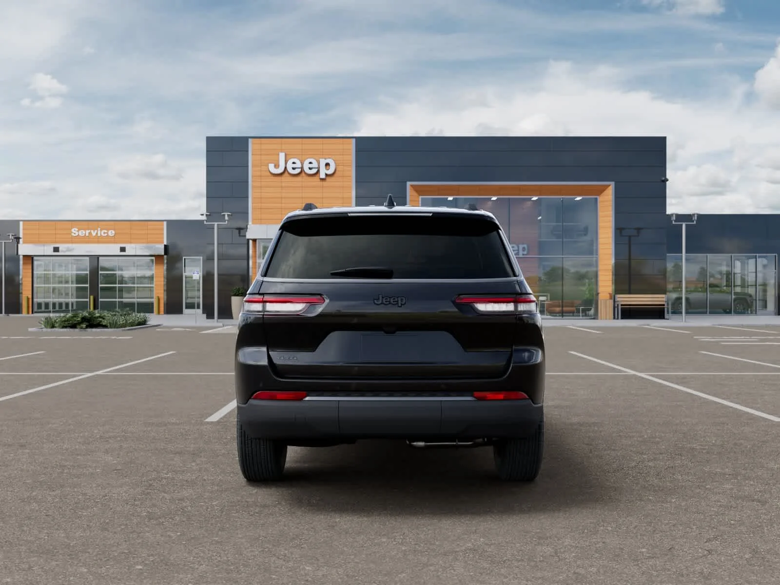 New 2026 Diamond Black Crystal Pearlcoat Jeep Laredo Altitude image 7