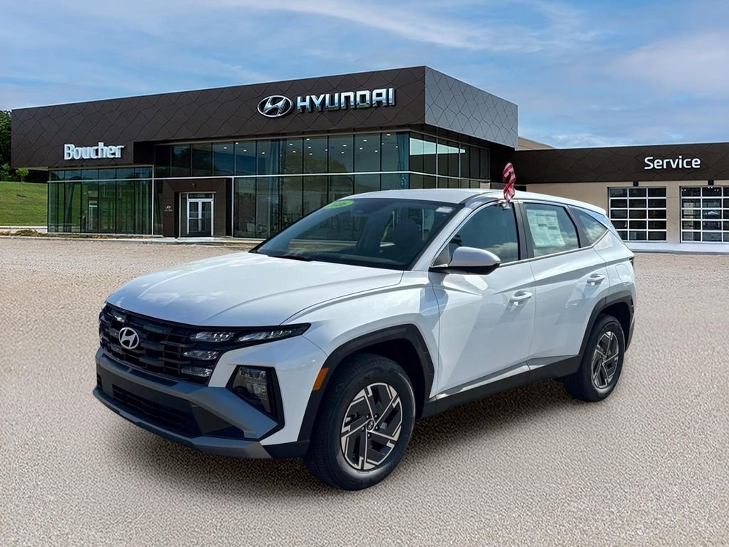New 2026 Creamy White Pearl Hyundai Blue SE image 1