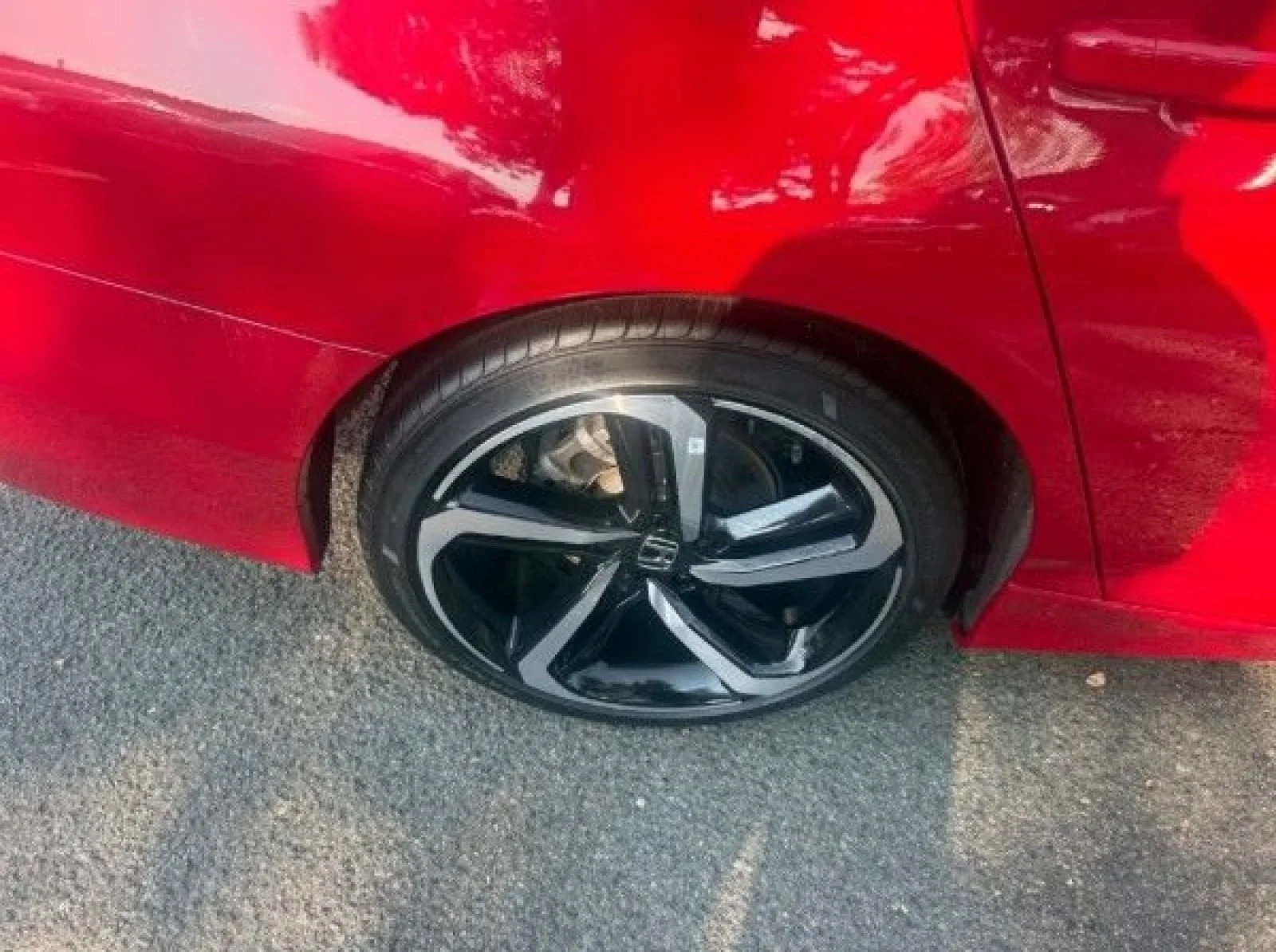 Certified Used 2022 Radiant Red Metallic Honda Sport SE image 5