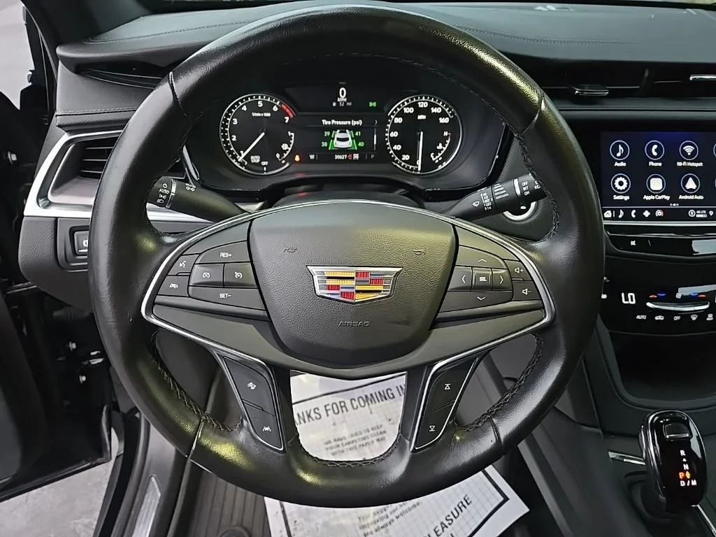 Certified Used 2023 STELLAR BLACK METALLIC Cadillac AWD Luxury image 22