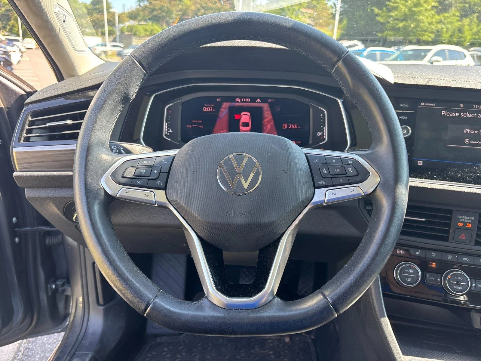 Used 2023 Platinum Gray Metallic Volkswagen SEL image 17