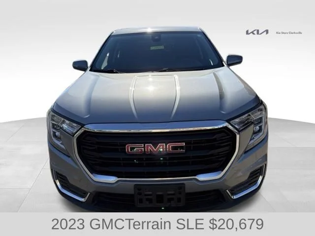 Used 2023 Silver GMC SLE image 3
