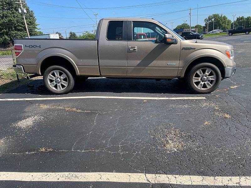Used 2013 PALE ADOBE METALLIC Ford Supercab Lariat image 4