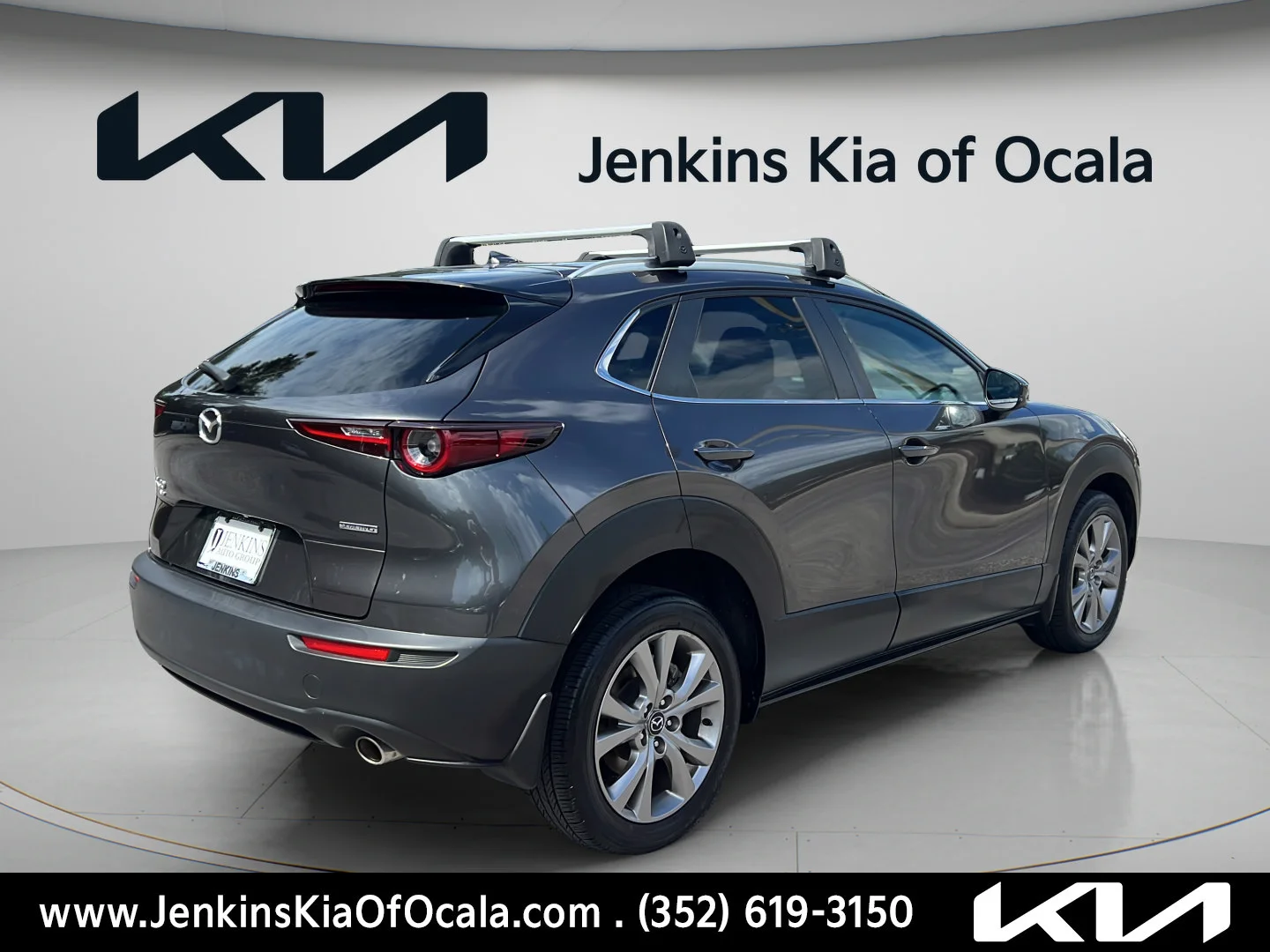 Used 2020 Machine Gray Mazda Preferred Package image 3