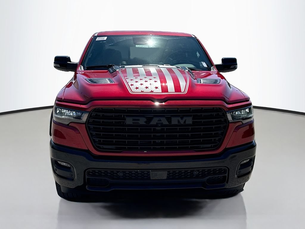New 2026 Molten Red Pearl-Coat Exterior Paint RAM Laramie image 2