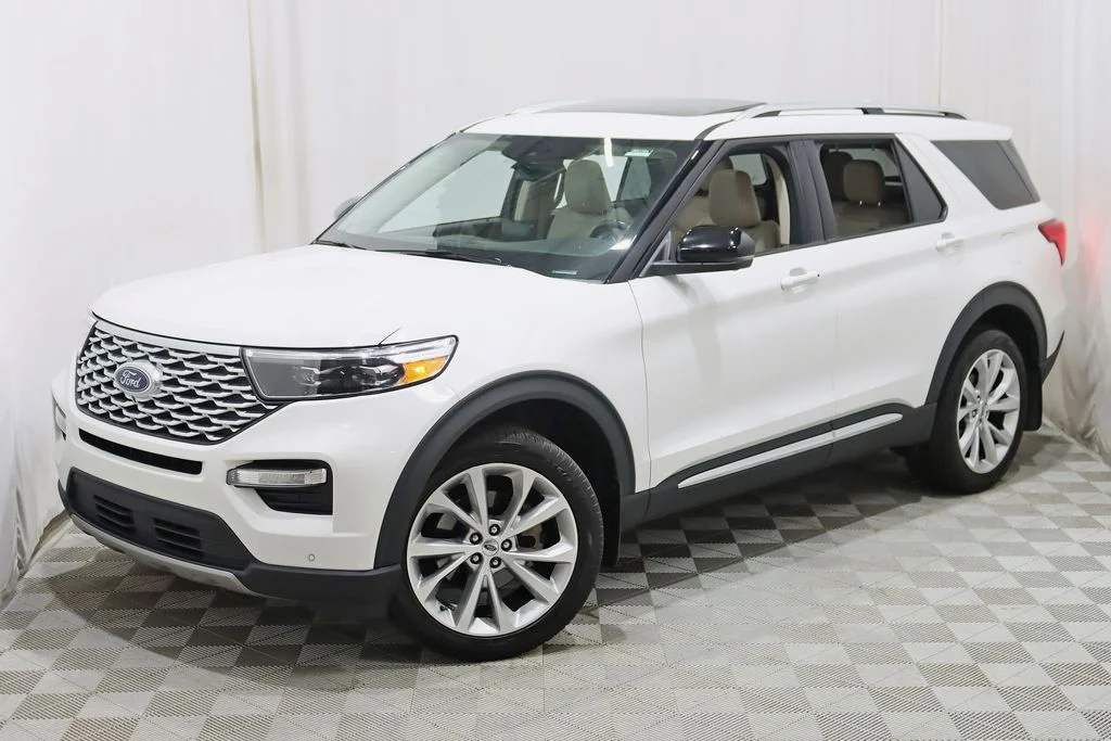 Used 2022 White Ford Platinum image 7