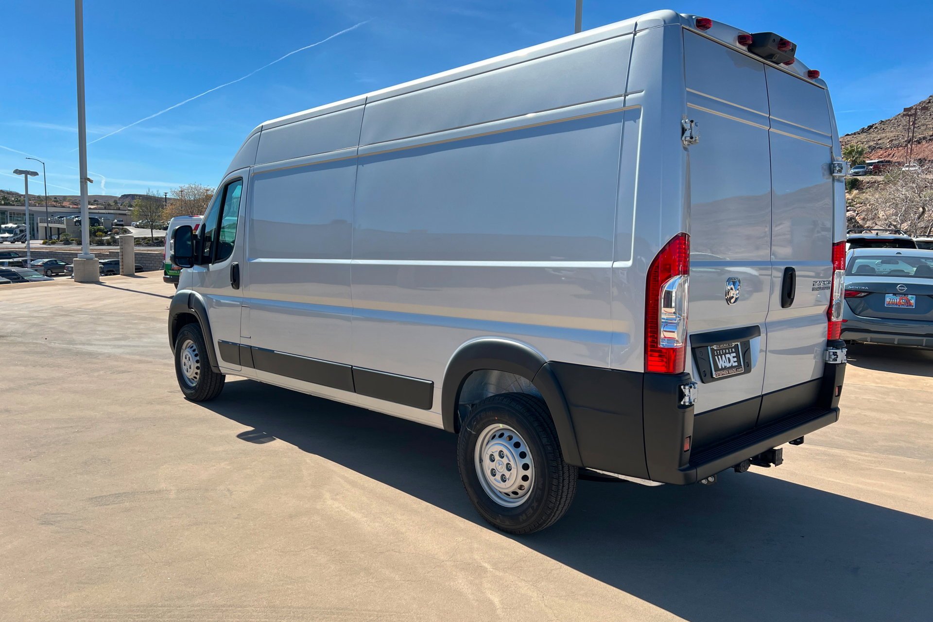 New 2026 Bright Silver Metallic Clear-Coat Exterior Paint RAM Tradesman image 3