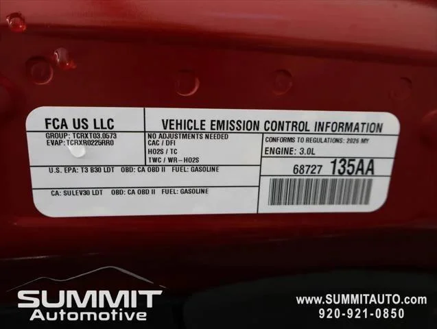 New 2026 Molten Red Pearl-Coat Exterior Paint RAM RHO image 25