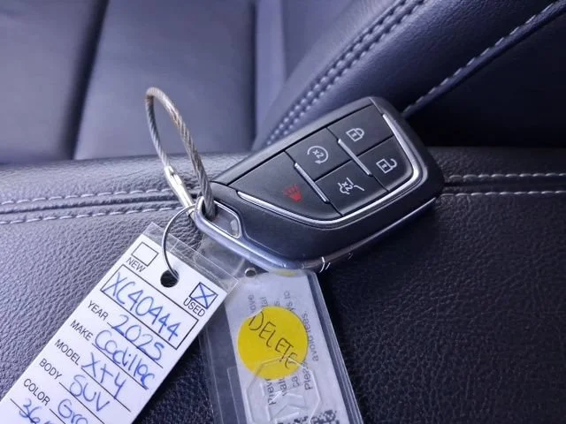 Used 2025 Argent Silver Metallic Cadillac Premium Luxury image 24