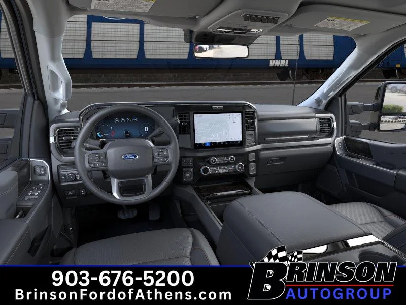New 2026 Glacier Gray Metallic Tri-Coat Ford F-250® Lariat® image 9