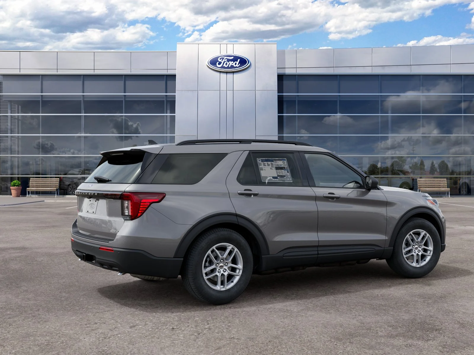 New 2027 Carbonized Gray Metallic Ford Active image 28