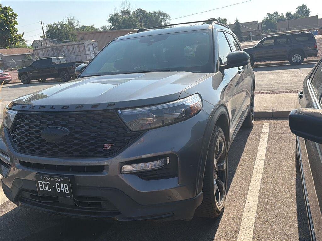 Used 2021 Carbonized Gray Ford ST image 1
