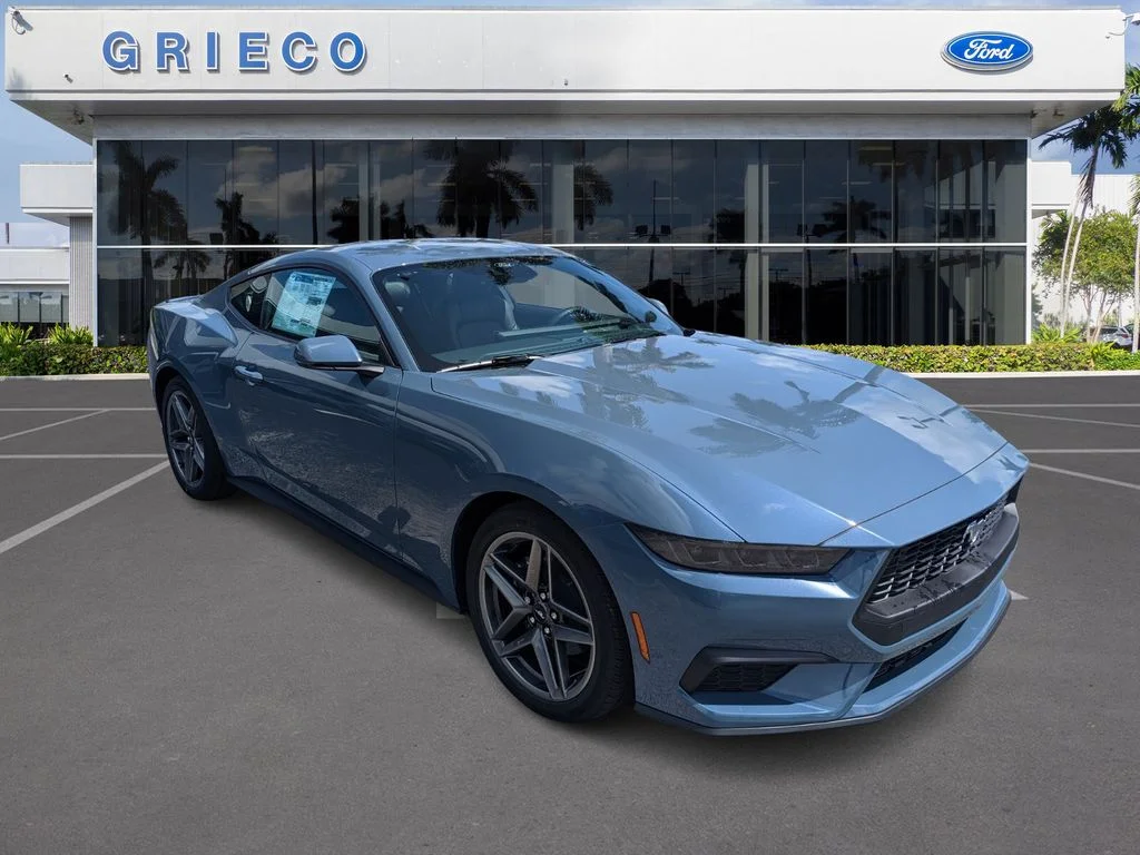 New 2025 Vapor Blue Metallic Ford EcoBoost® Premium Fastback image 2