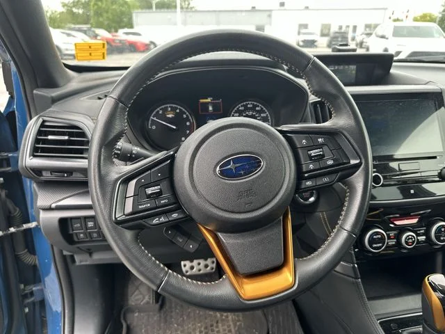 Used 2022 Geyser Blue Subaru Wilderness image 13