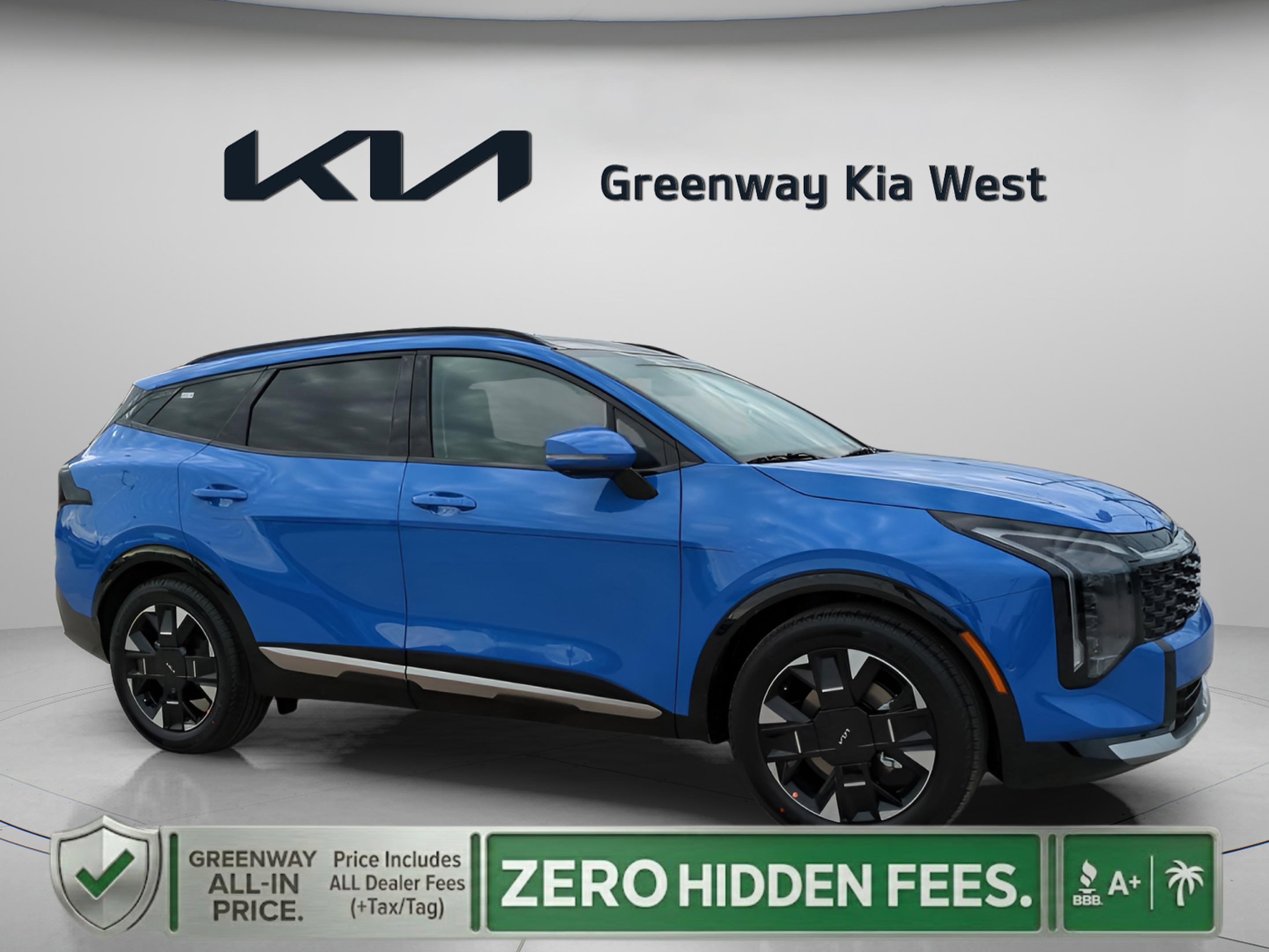 New 2026 Nebular Blue Kia SX-Prestige image 1