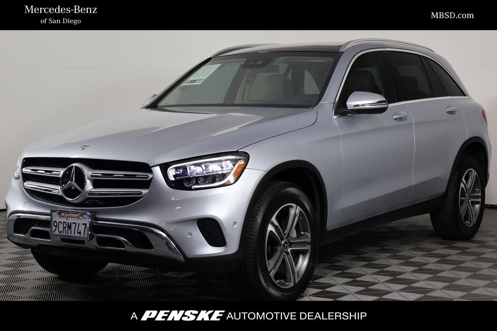 Certified Used 2022 Cirrus Silver Metallic Mercedes-Benz GLC 300 image 1