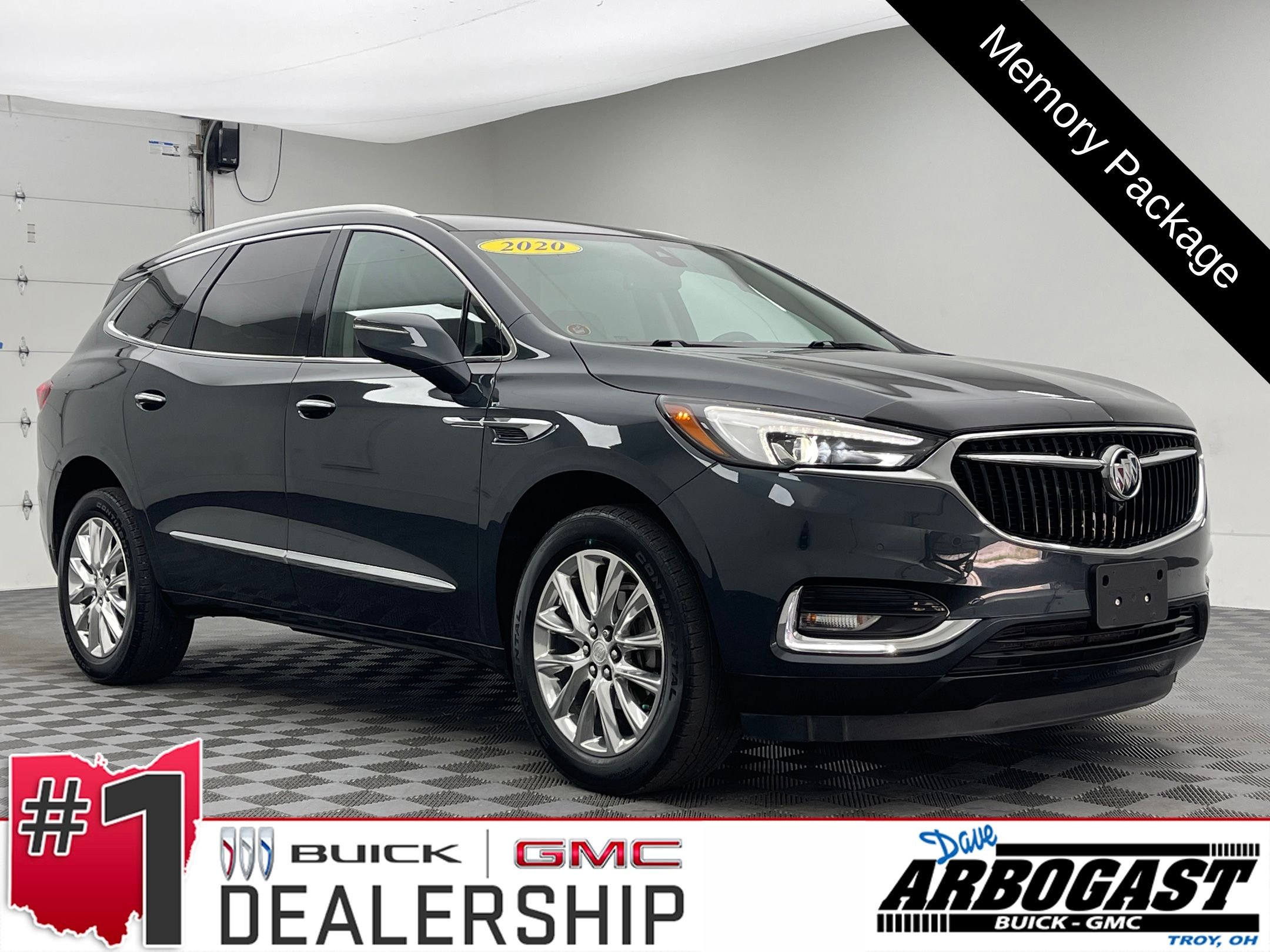 Used 2020 Dark Slate Metallic Buick Premium Group image 1