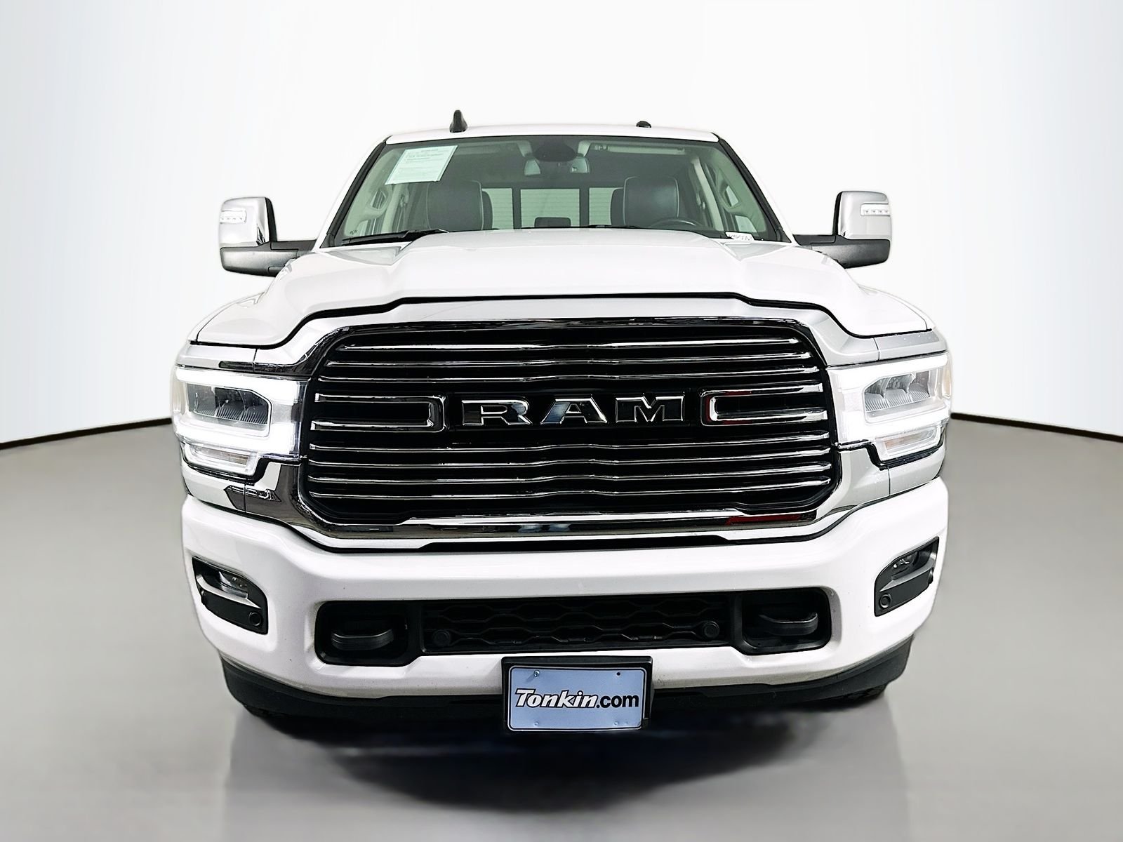 Used 2024 Bright White Clearcoat Ram Laramie image 2