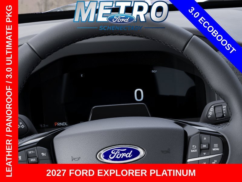 New 2027 Agate Black Metallic Ford Platinum image 13