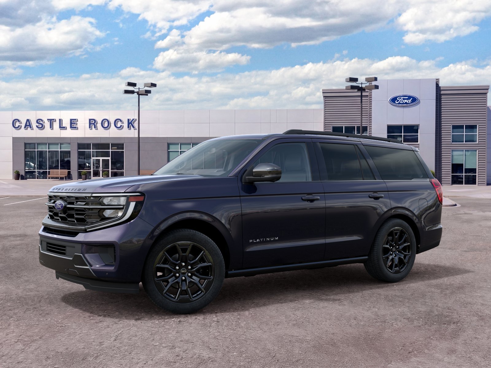 New 2027 Blue Ember Metallic Ford Platinum image 1