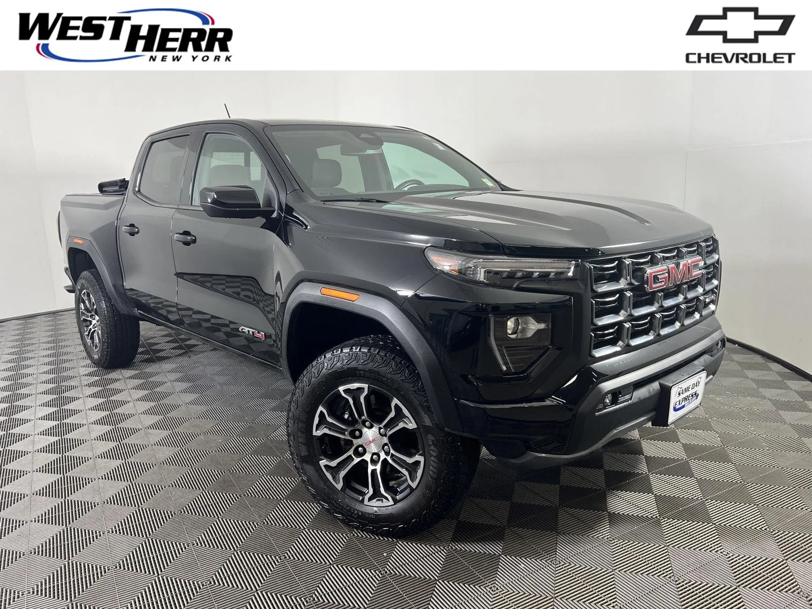 Used 2024 Onyx Black GMC AT4 image 1