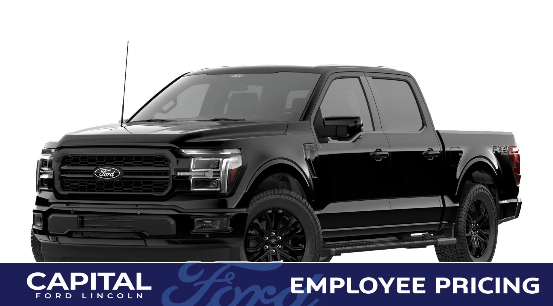 New 2026 AGATE BLACK METALLIC Ford LARIAT image 1