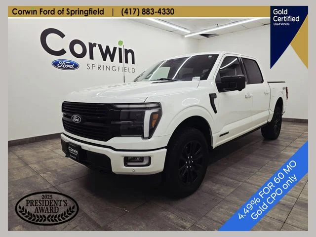 Certified Used 2025 Star White Ford Platinum image 1