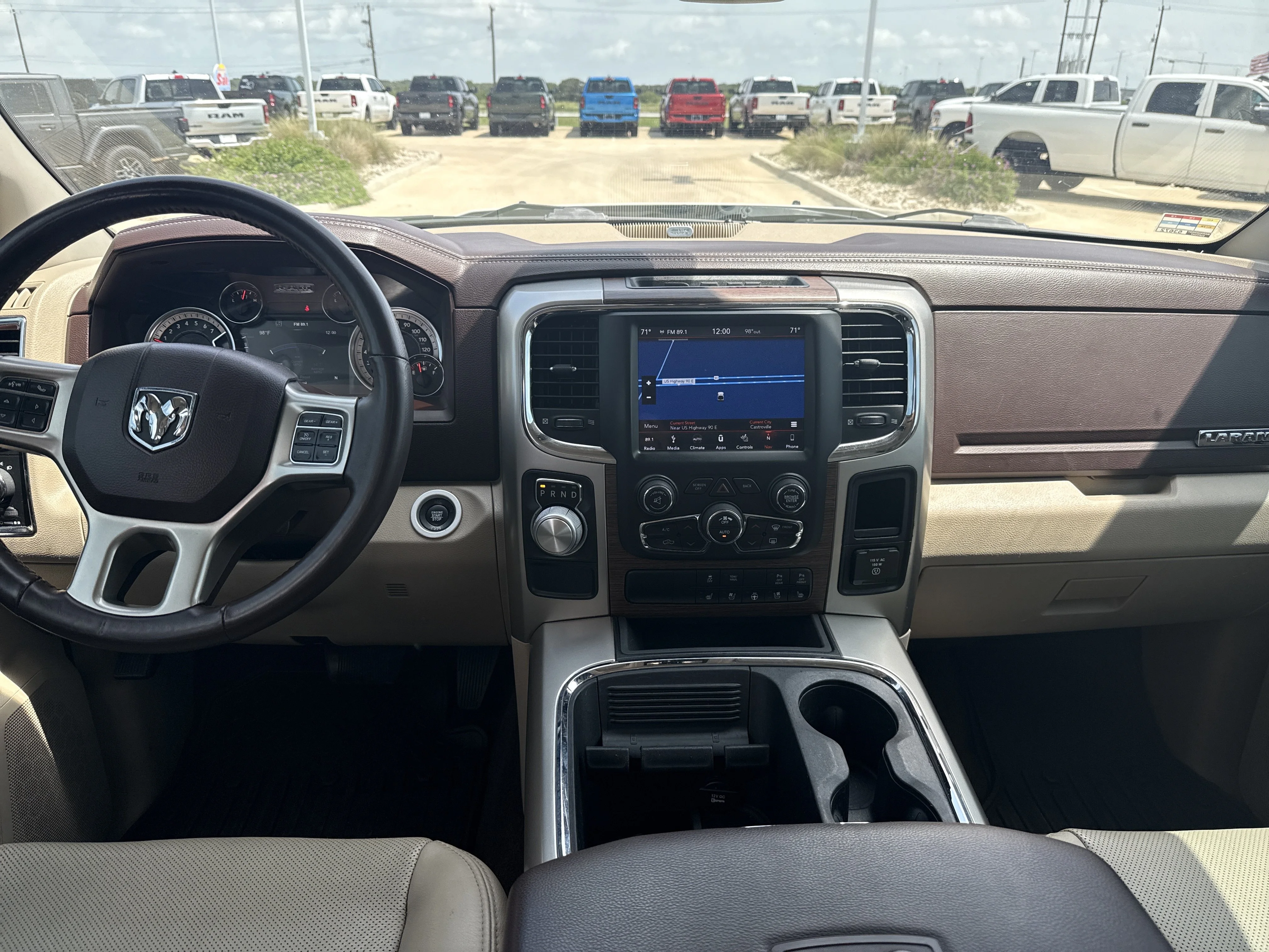 Used 2018 White Ram Laramie image 34