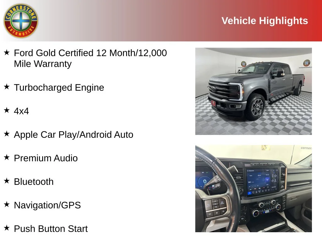 Used 2024 Gray Ford Limited image 2