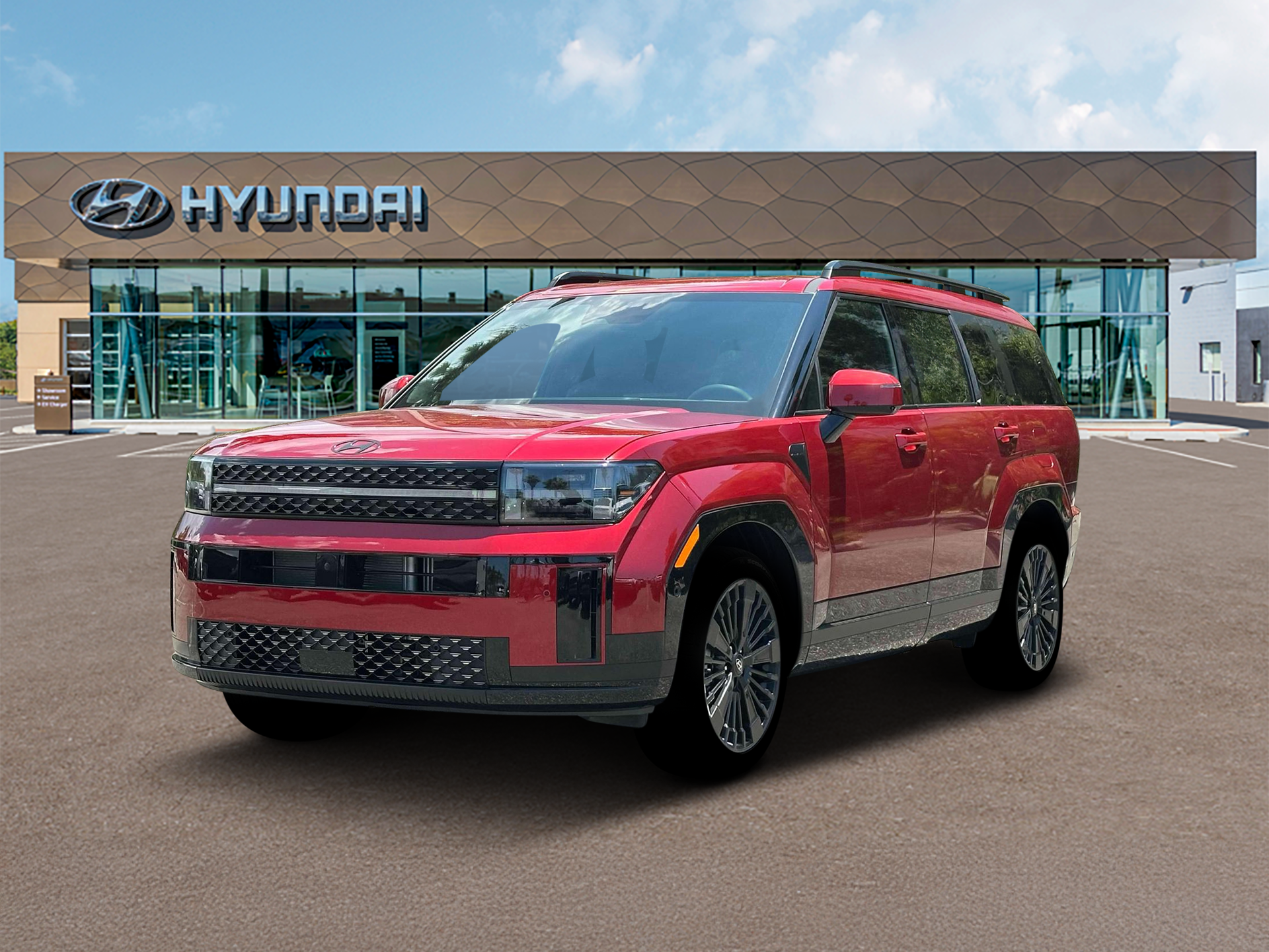 New 2026 Red Hyundai Calligraphy image 1