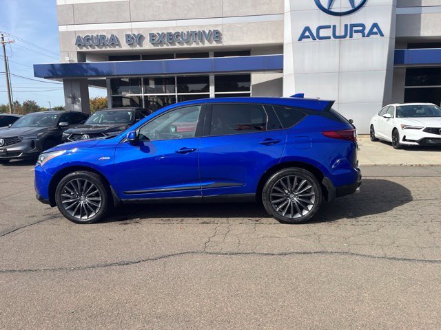 Certified Used 2023 Apex Blue Pearl Acura A-Spec Advance Package image 4