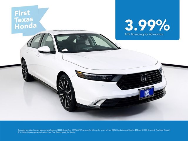 New 2026 Honda Accord Hybrid Touring