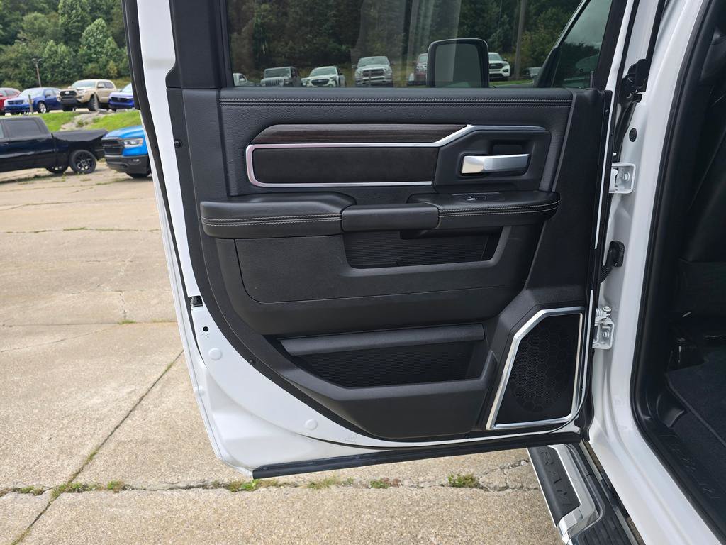 Used 2025 Bright White Clearcoat Ram Laramie image 14