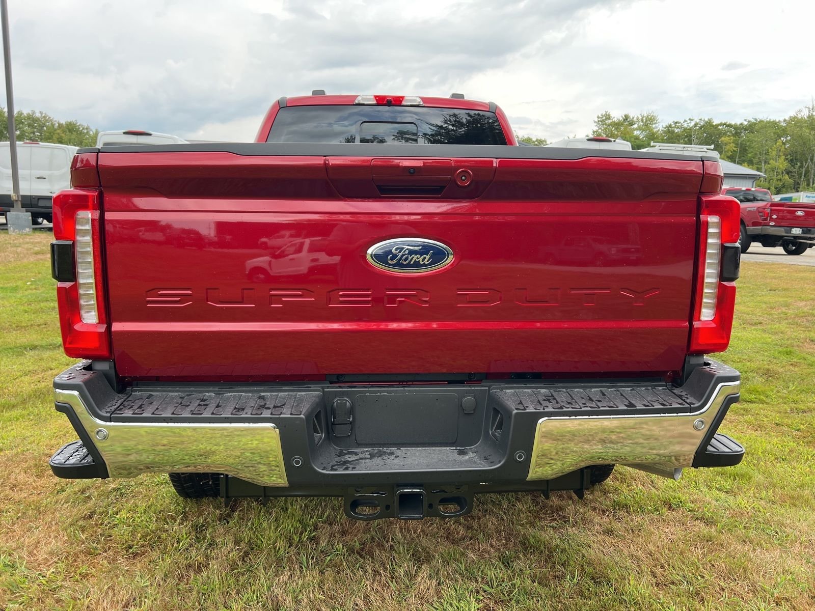 New 2026 Ruby Red Metallic Tinted Clearcoat Ford F-350® Lariat® image 6