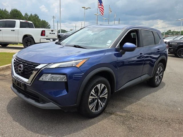Used 2023 Blue Nissan SV image 3