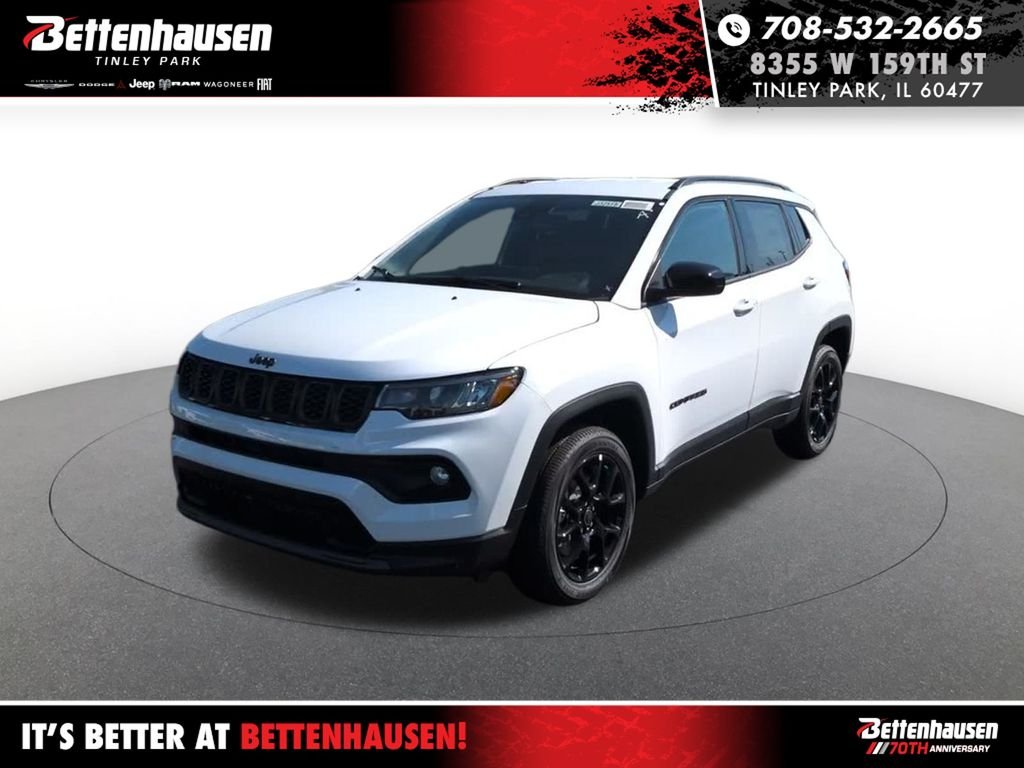 New 2026 Bright White Clearcoat Jeep Latitude image 1
