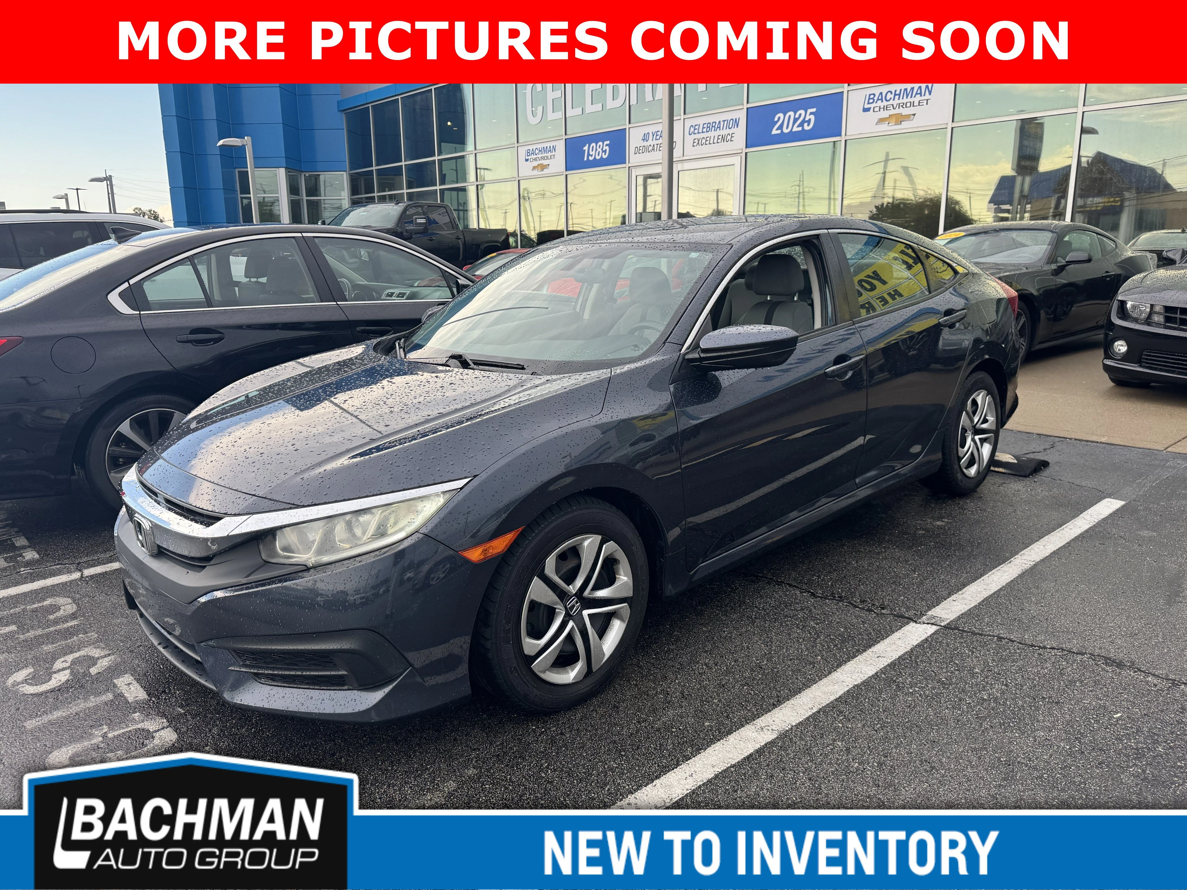 Used 2016 Cosmic Blue Metallic Honda LX image 3