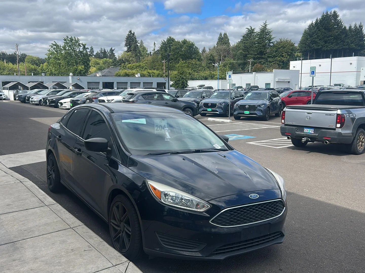 Used 2017 Shadow Black Ford S image 4