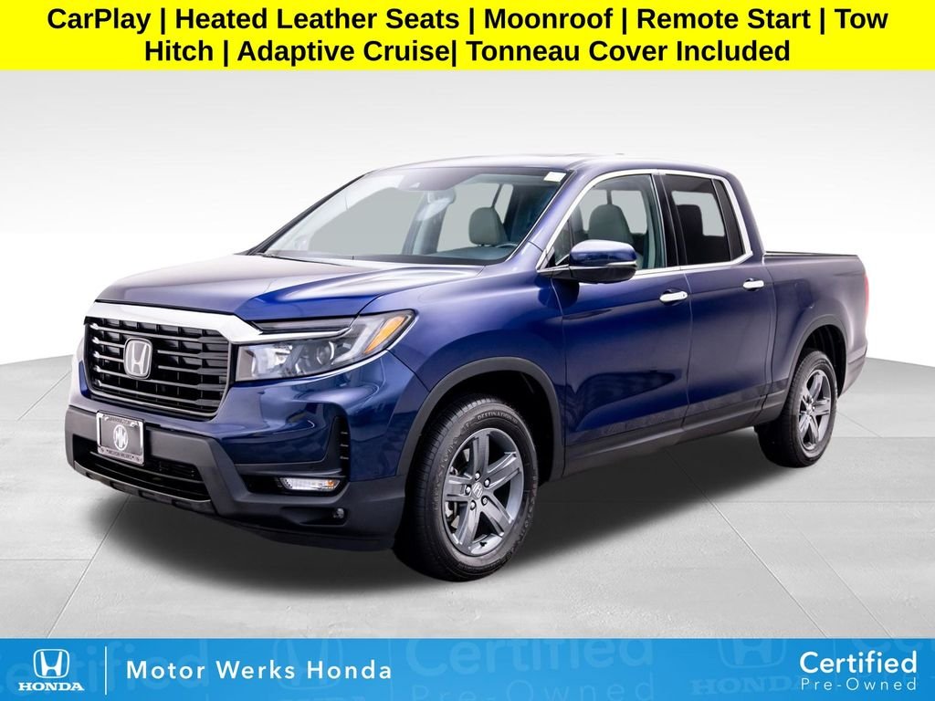 Certified Used 2023 Obsidian Blue Pearl Honda RTL-E image 1