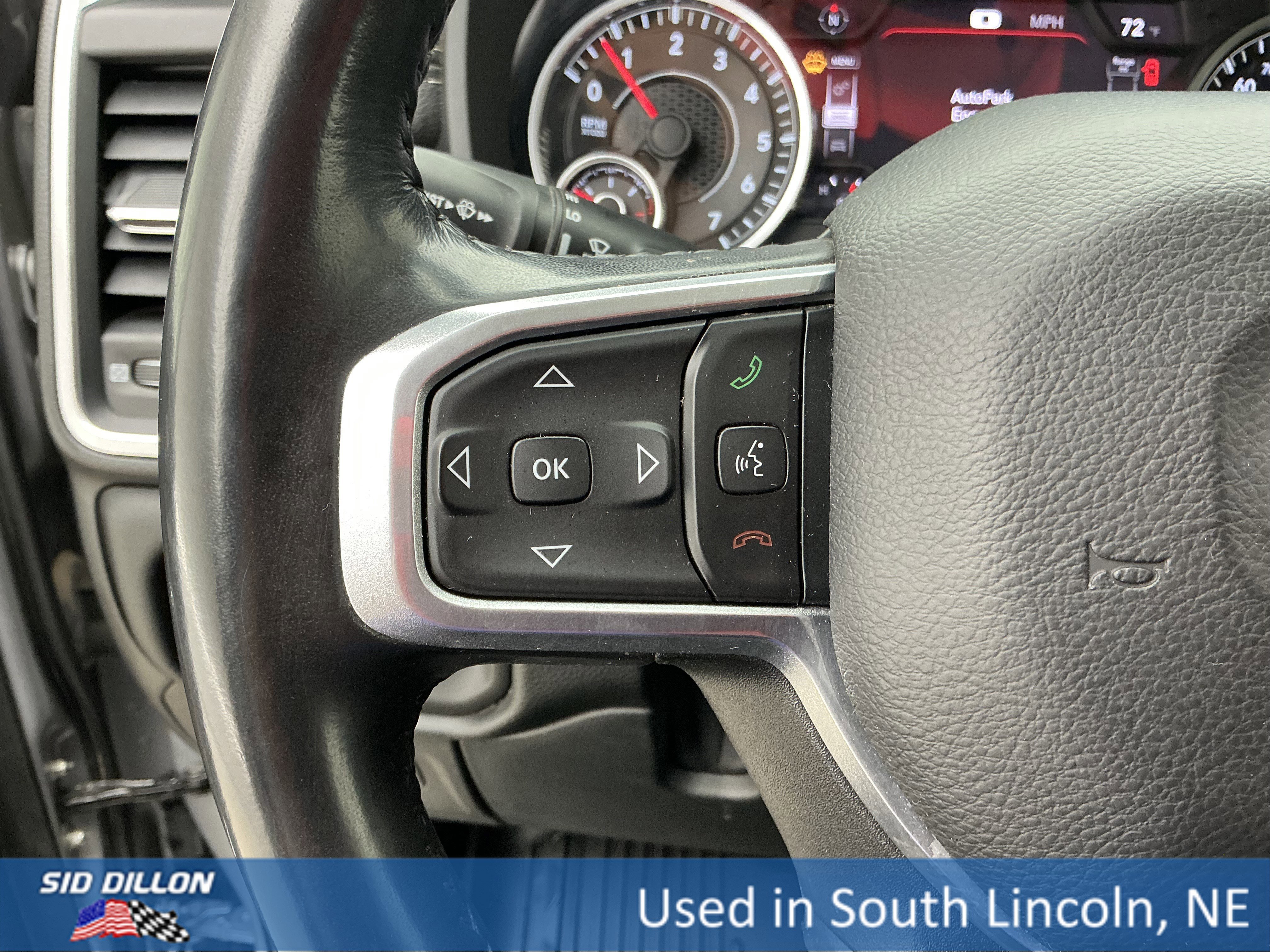 Used 2022 Billet Silver Metallic Clearcoat Ram Laramie image 9