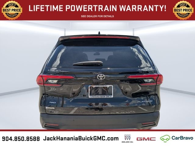 Used 2024 Black Toyota Platinum image 4